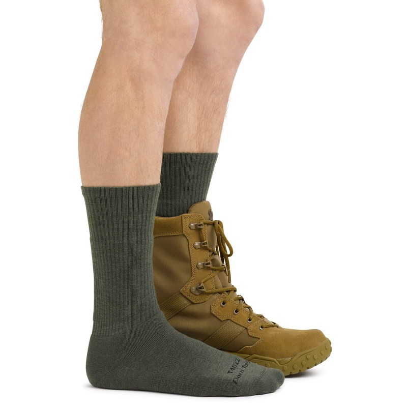[Darn Tough] VERMont T4022 Men's Tactical Boots, Full Cushion, Coyote
