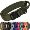 Joytale Tactical Dog Collar with Handle, Heavy Duty Military Dog
