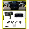 Rimoody 6.86 Inches Motorcycle Portable Carplay Car Radio with Wireless