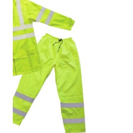 Forester X Large Safety Rain Suit High Visibility Class 3 Extra Long Hood Jacket & Pants