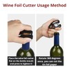 Wine Pourer - 2 paquetes de boquilla de aireador de