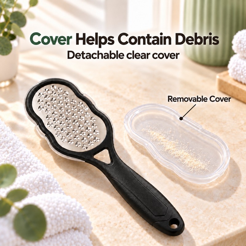 Stainless Steel Foot File Callus Remover – Manual Heel Rasp