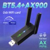 WiFi 6 Dual Band AX900M BT5.4 USB Adapter 900Mbps Wireless