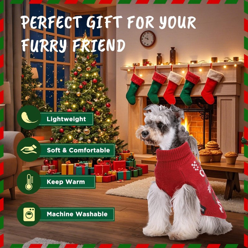 Nobleza Christmas Dog Jumper