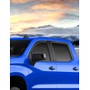 Deejecsun in-Channel Window Rain Guards Fit for Chevy Silverado 1500/GMC