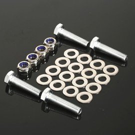 Compatible with Suzuki DR650 DR650SE 1996-2024 CNC Footrest Footpeg Lowering Link (Black)