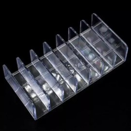 Gita Beuraendeu 쉐도우정리함 아크릴 칸막이 화장품 정리함 Acrylic Partition Makeup Organizer with Shadow Storage [Single item]