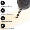 KEWAYO HSS 5 Flute Countersink Drill Bit Set Screwdriver Reamer
