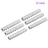DMiotech 6 Pack M3x30mm Aluminum Knurled Spacer Standoff Round Column