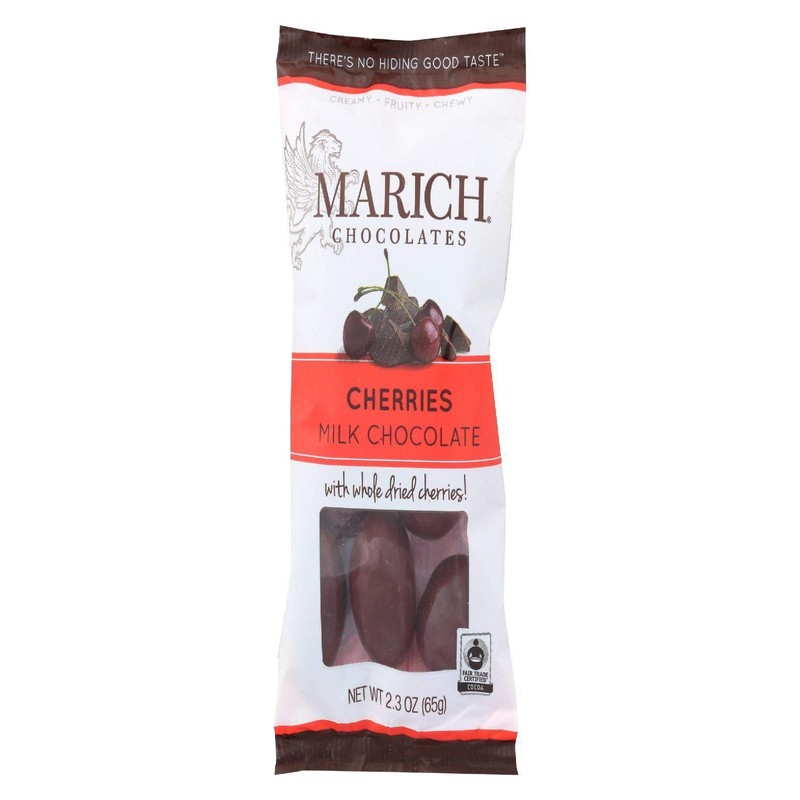 Marich Confectionery, Milk Chocolate Cherries, 2.3 Ounce