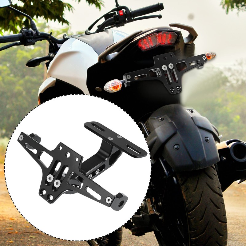 Motoforti Motorcycle License Plate Bracket Motorcycle Fender Eliminate Kit