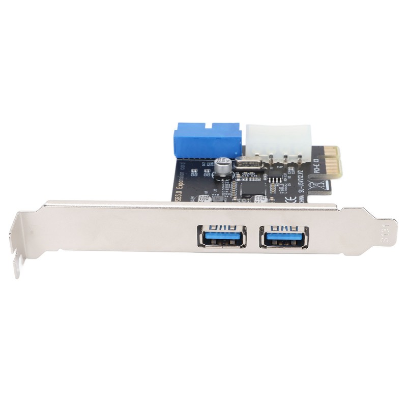 USB3.0 Expansion Card 2 Port 19 Pin 4P PCIE to
