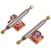 RACOFSB Fingerboard Trucks with Upgraded Urethane Bushings and Pivot Cup,34mm
