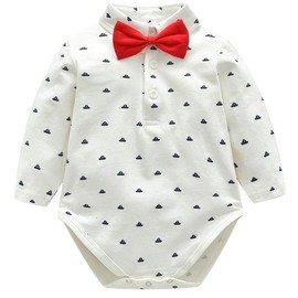 famuka Boys Formal Suit, Babies, Onesie, Long Sleeves, Formal Rompers, Boys, Coveralls, Kids, Baby Formal Suit, Baby Tuxedo Newborn, Toddler, Baby Shower, Anniversary, Photography, Gift (Color: 2, Size: 6 to 9M)