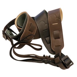 Franklin Strap - Glove Leather Resonator Strap - Cradle Style Compatible - 2 colors (Chocolate)