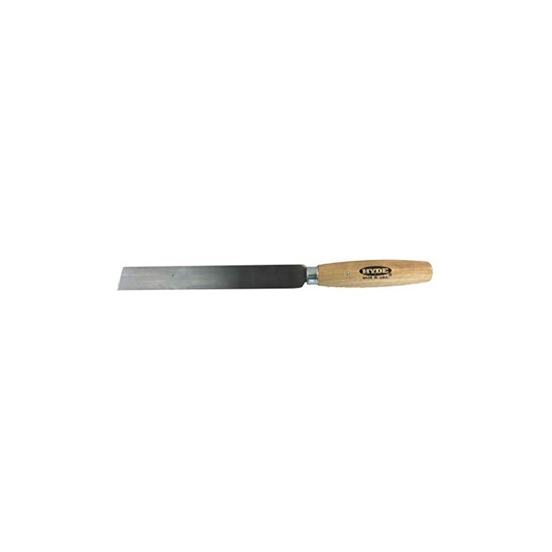 Hyde, 60090, Industrial Hand Knife, 1in.W, Wood, Natural