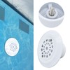 Folanda Floor Drain, Plastic Pool Drain with Anti-Blocking Grid, Durable