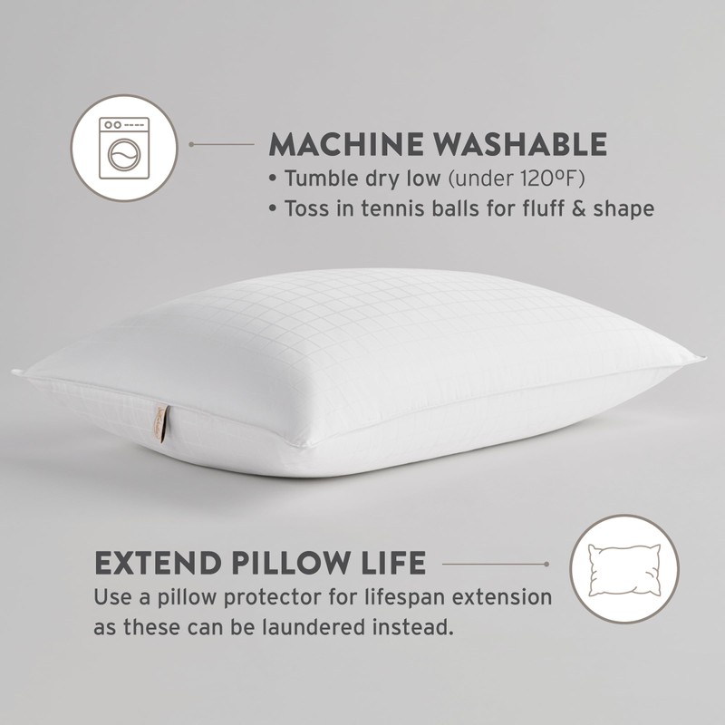 Sobel Westex: 2 Pack Hotel Sobella Bed Pillows for Sleeping