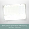 paper&you® Weekly Planner Pad A4 without Fixed Date [Gold Leaf]