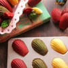 CHEFMADE Madeleine Shape Shell Shape Thin 6 Count Non-Stick