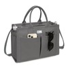 TOPDesign Heavy-Duty Canvas Tote Bag for Women, Adjustable Crossbody Handbag