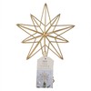 Ginger Ray Christmas Tree Topper 3D Wire Gold Decorative Accessory