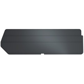 Akro-Mils 40234 Lengthwise Plastic Divider for 30234 AkroBin Storage Bins, Black, (6-Pack)