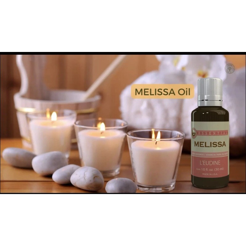 L`eudine Leudine Melissa Oil Elimina La Ansiedad 1 Fl Oz