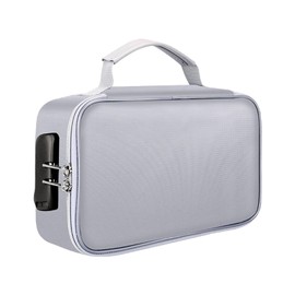 Important File Organizer,Fireproof Waterproof Document Storage with Handle - Storage Accessories Secure File Bag for Cash Paperwork