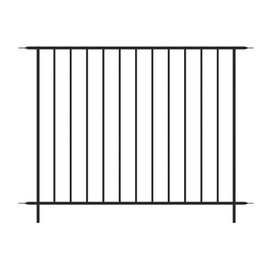 Enchanted Garden 36 x 48 Euro Sectional No Dig Fence Panel Tube Steel Outdoor Lawn Walkway Gate