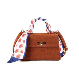 Gleamique Stylish and Trendy Compact Crossbody Bag for Women - Brown, with Strap - Suitable for Carrying Your Essentials