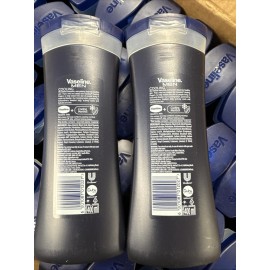 Vaseline Men Cooling + Vaseline Jelly Body Lotion, 13.5oz (400ml) (Pack of 2)