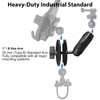AGEofDMS Double Ball Arm with 1 Inch / 25 mm