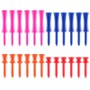 TOYANDONA 40Pcs Golf Tees, Double Deck 4 Sizes Golf Step