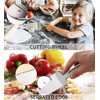 K KIRKWOOD KITCHEN Pizza Cutter, 3-in-1 Stainless Steel Pizza Cutter