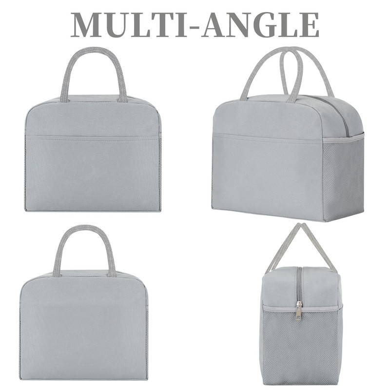 douyadady Lunch Bag Women/Men Lunch Box Women/Men (grey)
