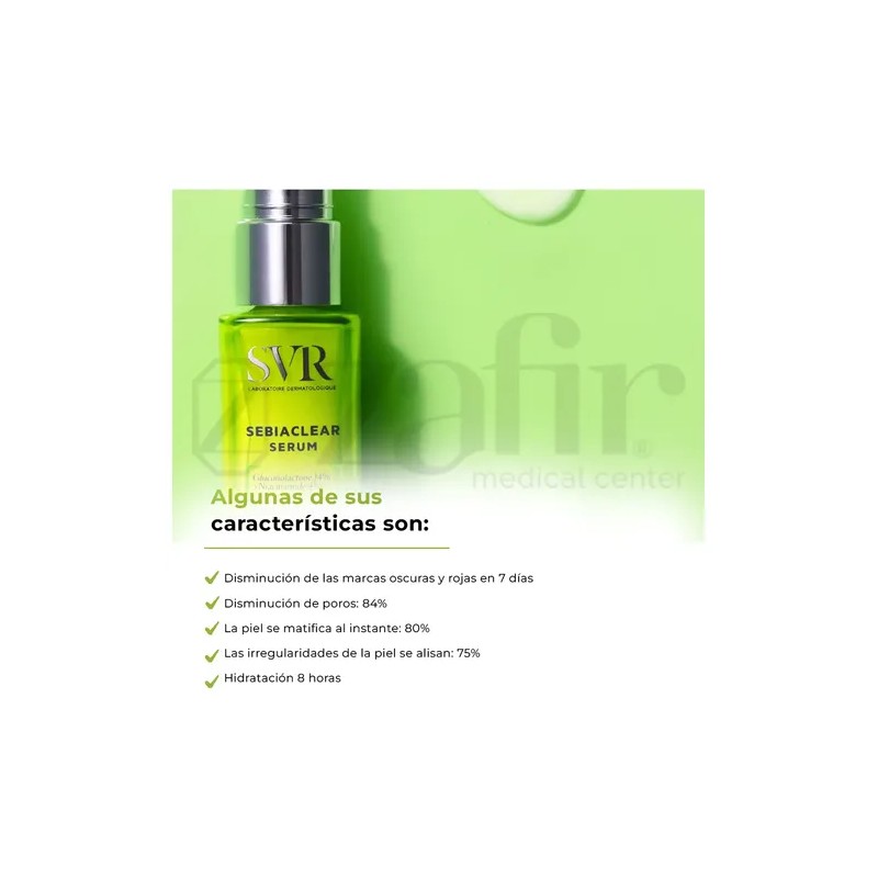 Serum Svr Sebiaclear Para Piel Grasa De 30ml30g