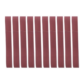 10PCS Alumina Sanding Belt Sanding Band Grinding Polishing Tool 740 x 40mm for Furniture Woodworking120 Grit