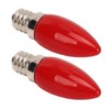 2PCS E12 4LEDS SMD2835 Candelabra Bulb 220V 1.5W Glass Chandelier