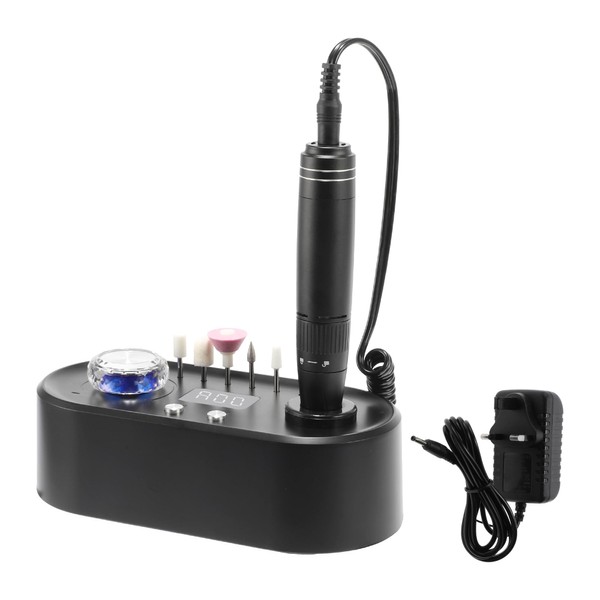 VOCOSTE Electric Cordless Nail Drill Kit, 40000RPM Nail Drill Machine,