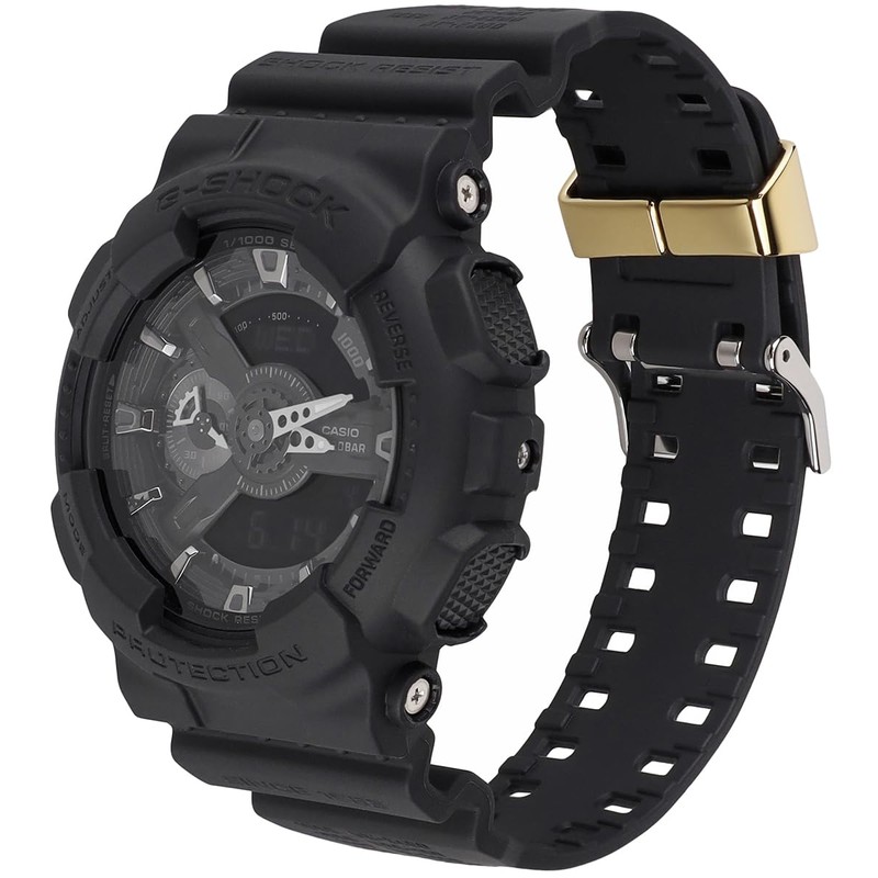 Casio Watch GA-114RE-1AER, Black, black, Strap