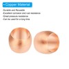 PATIKIL 6mm Tube OD Compression Sleeves Ferrules, 6pcs Copper Ferrule