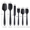Marirao Silicone Spatula Set of 6, Food Grade Silicone Rubber