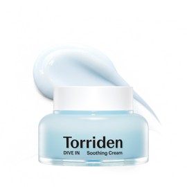 Torriden DIVE IN Hyaluronic Acid Soothing Cream 100ml (3.38 fl.oz.) | Revitalizing facial care for sensitive and dry skin | With hyaluronic acid, panthenol and allantoin