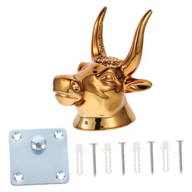 SUPVOX 1set Creative Wall Mounted Guitar Hanger Gold Stylish Ukulele Hook Guitar Hook for Displaying String Instruments Easy Installation and Elegant Decor