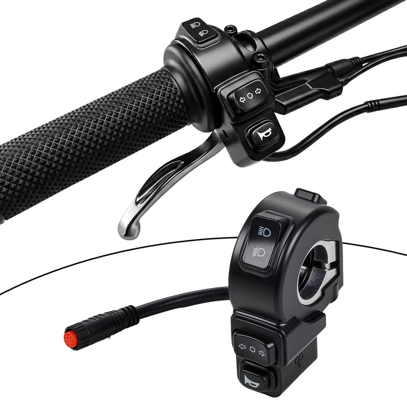 CHANGCHENG Headlight ON/Off Switch Electric Dirt Bike Switch Assembly for