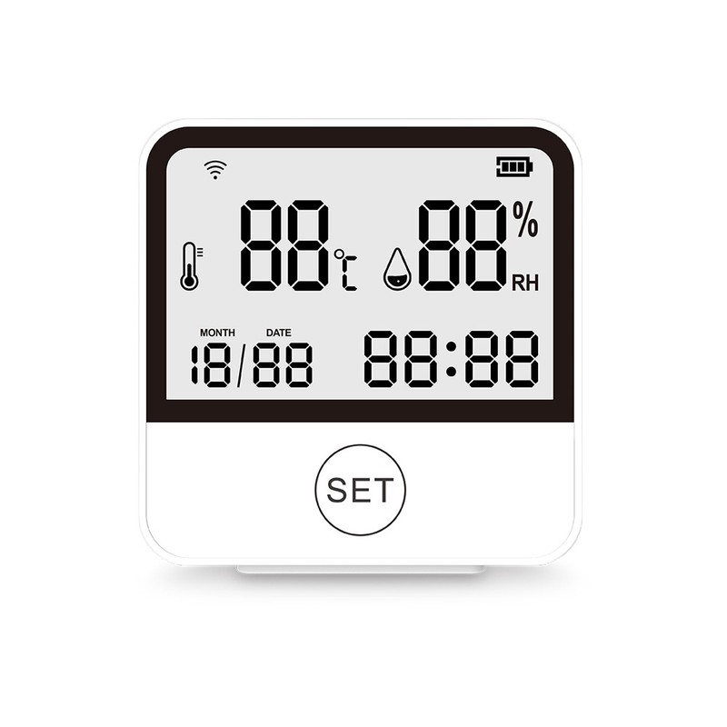 WiFi Temperature Humidity Monitor Smart Temperature & Humidity Sensor Meter