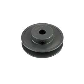 QWORK Single Groove Web Sheaves, 3.05" OD 1/2" Bore V-Belt Sheave for V-Belt, AK3012