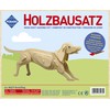 Pebaro 852/7 Wooden Dog Construction Kit, 3D Puzzle, Model Kit,