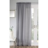 Tyrone Textiles Ltd Jewel Grey Diamante Voile Panel (Drop -